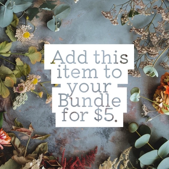 🦋 $5 ADD-ON Information 🦋 - Picture 1 of 1